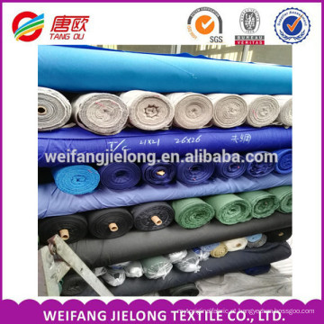 China melhor venda poli algodão liso tingido de popeline lote de ações tecido têxtil tc bolso popeline tecido 80/20 45x45 110x76 58/59 &quot;têxtil